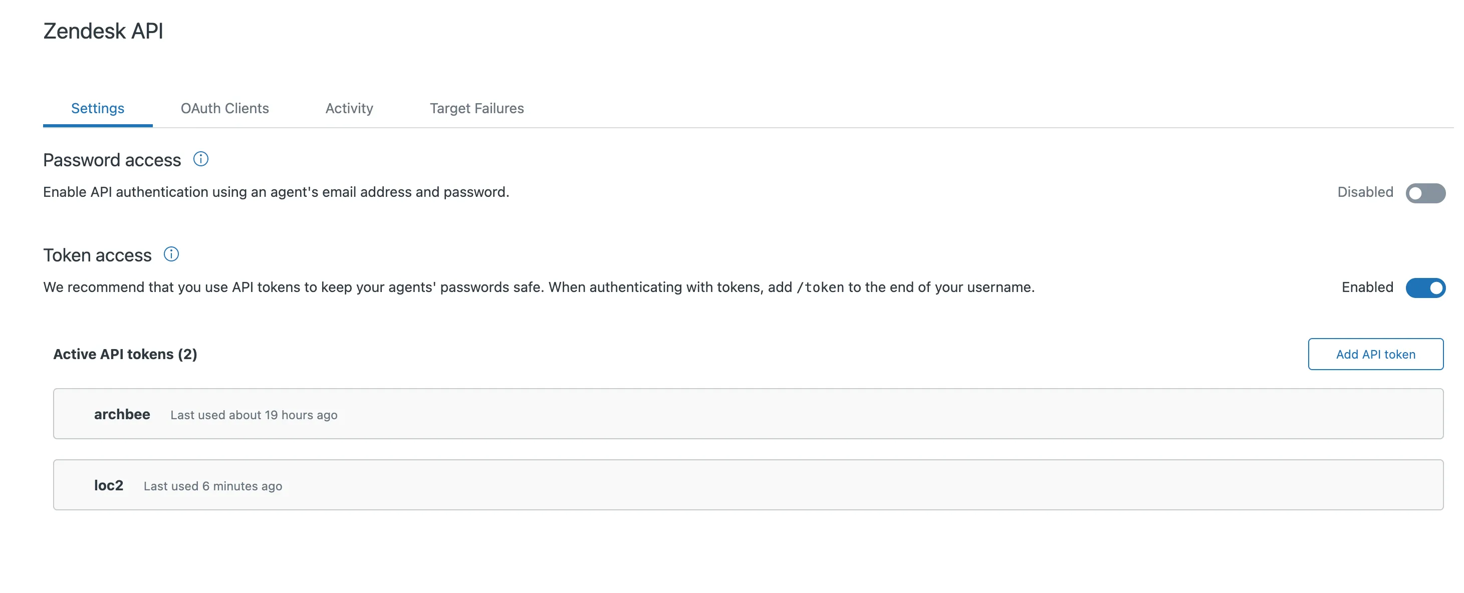 Zendesk API key - Archbee integration Zendesk API key - Archbee integration