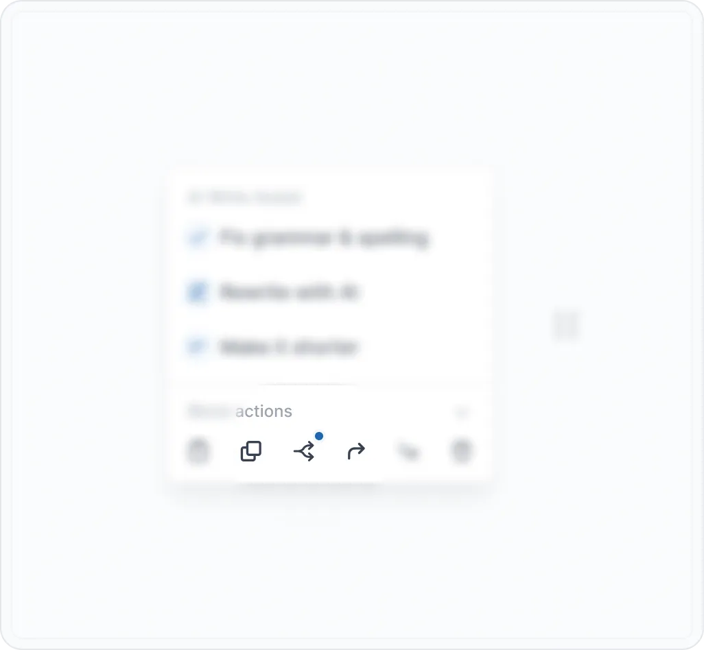 AI Options Block Menu AI Options Block Menu
