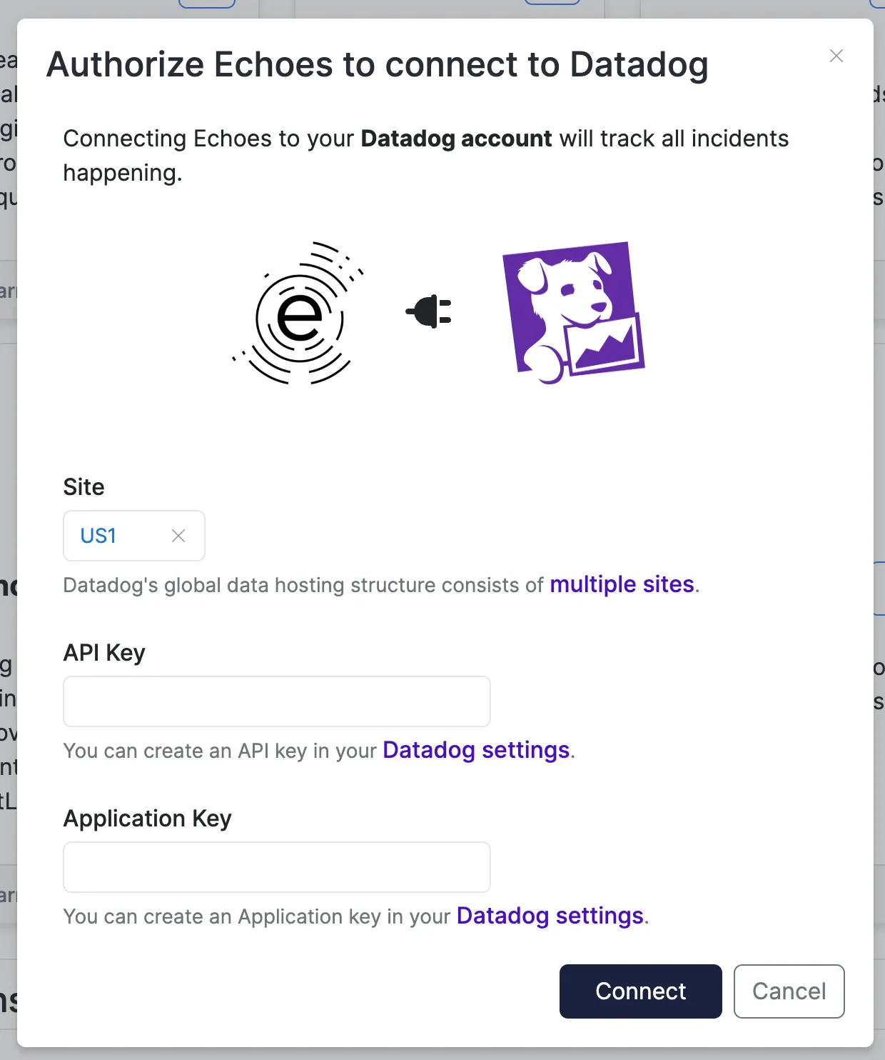 Datadog connection Datadog connection