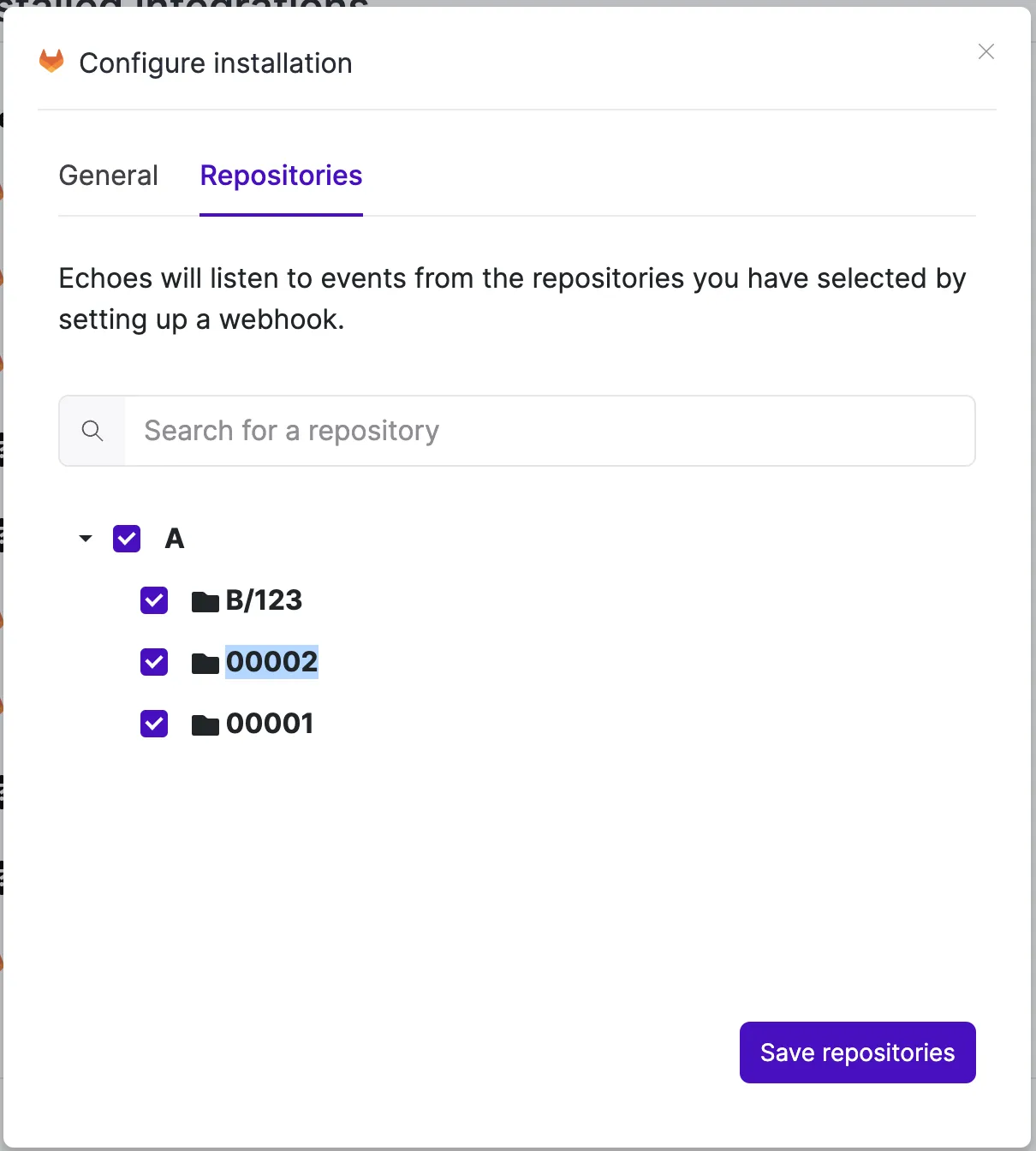 Repositories update