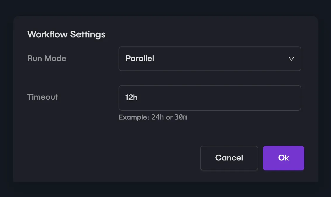 Settings Settings