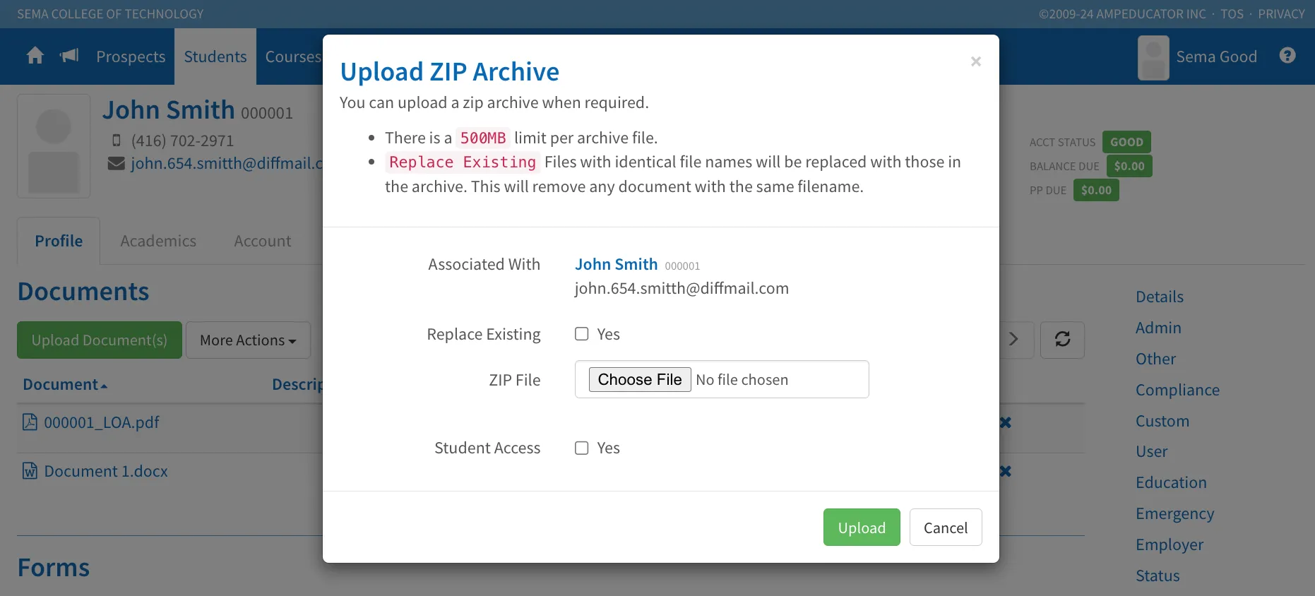 Document image