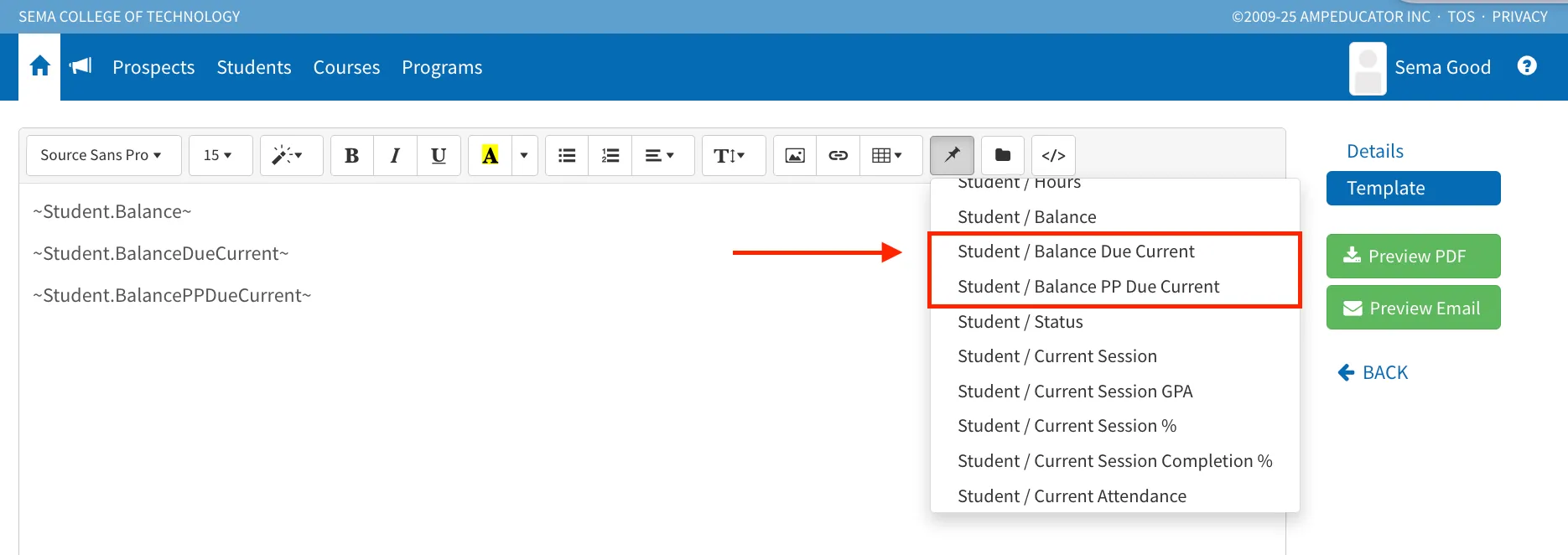 Document image