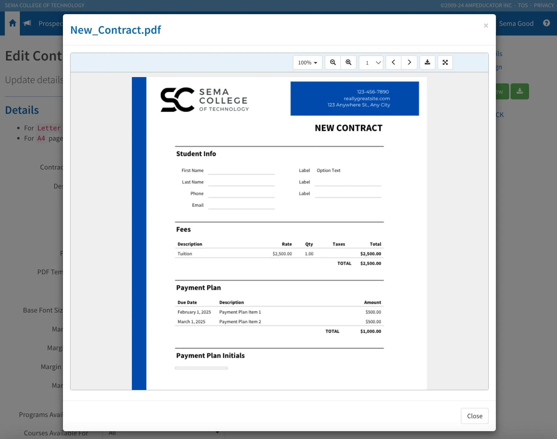 Document image