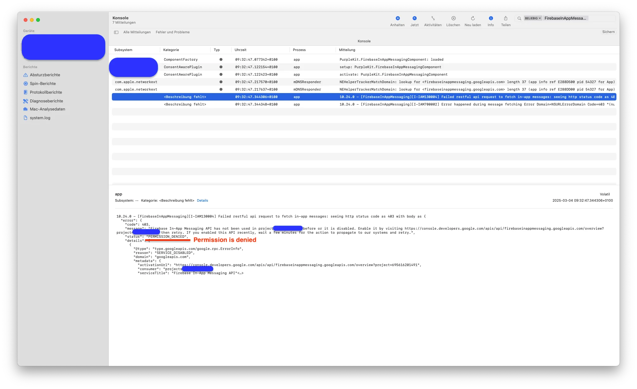 Console.app