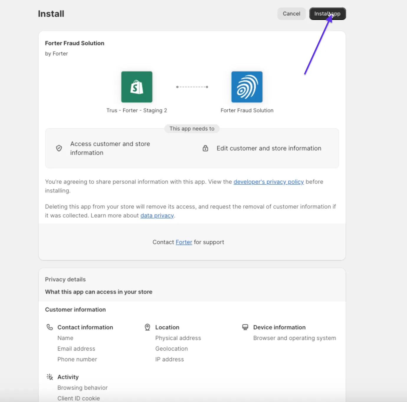 Shopify Settings Shopify Settings