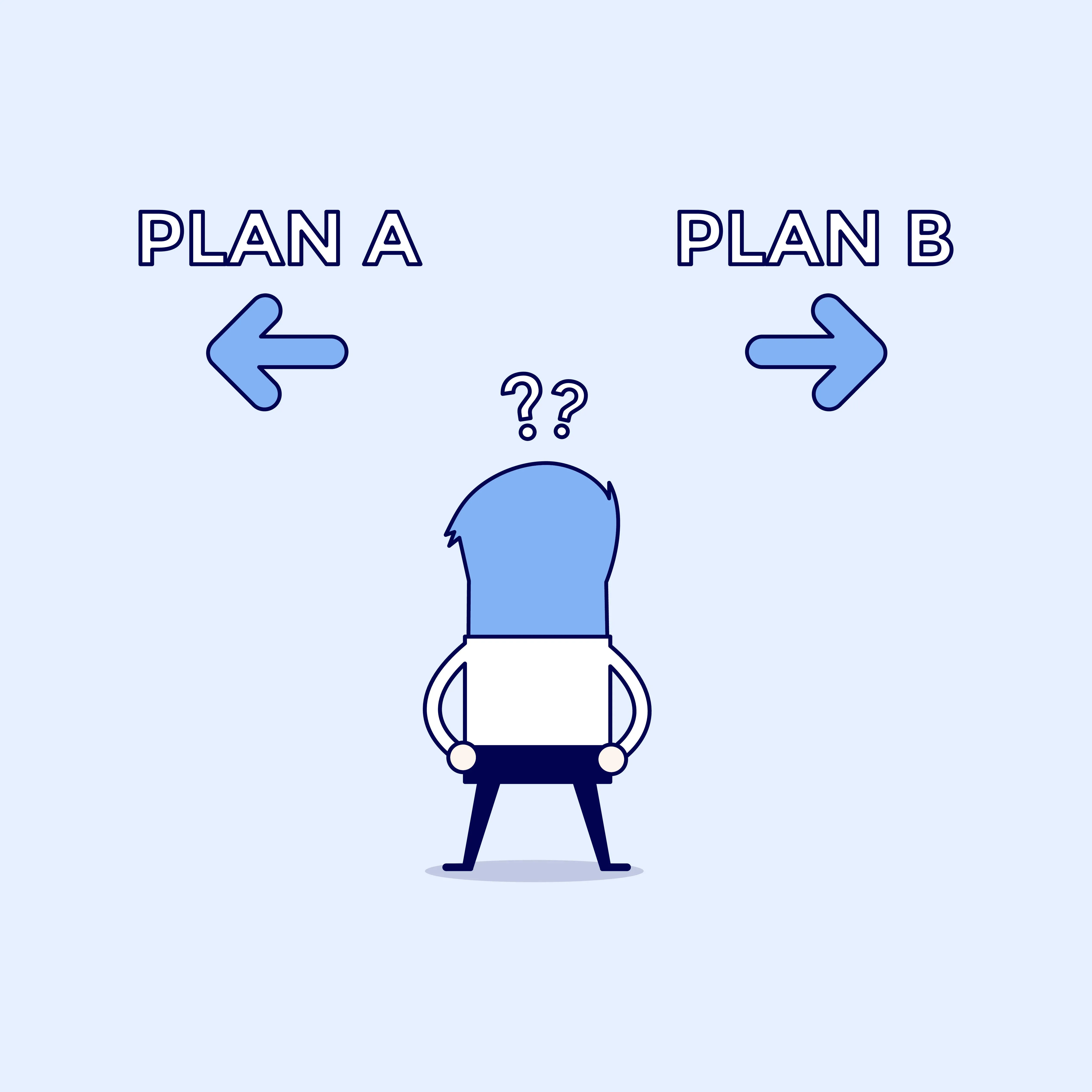 Có nhiều plan quá thì cứ tạo 1 cái "dự kiến"