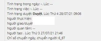 Lỗi thao tác do người dùng