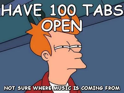 Nhiều tab quá