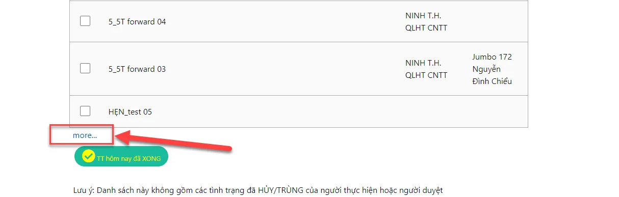 Chú ý chữ more nằm ở dưới cùng Chú ý chữ more nằm ở dưới cùng