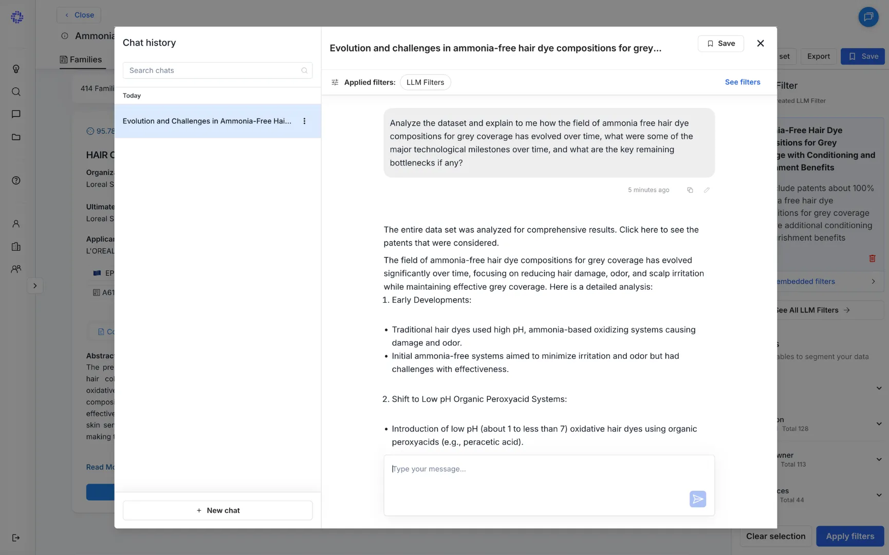 Chat with Set example
