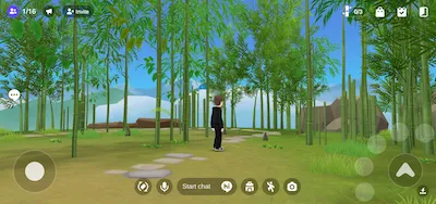 ZEPETO โลกอย่างเป็นทางการ UI