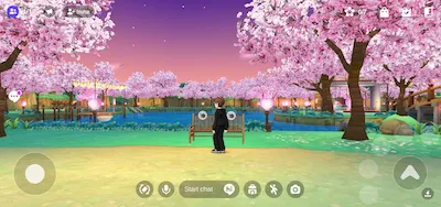 ZEPETO โลกอย่างเป็นทางการ UI