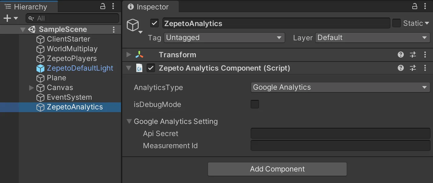 ZepetoAnalytics