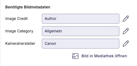 Required Image Data