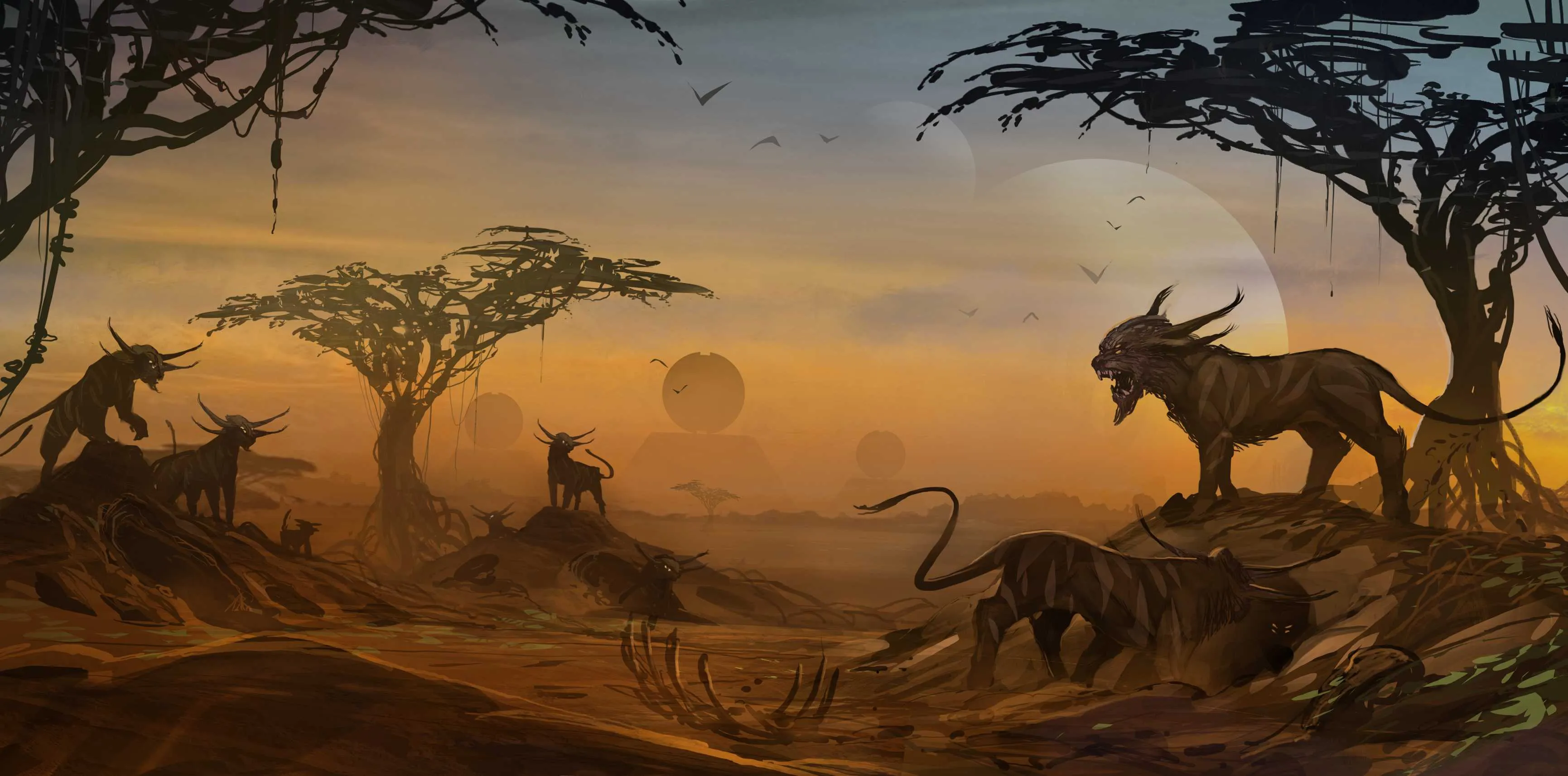 Ruins on the Horizon