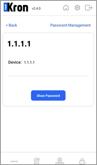 Show Full Password