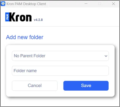 Add New Folder