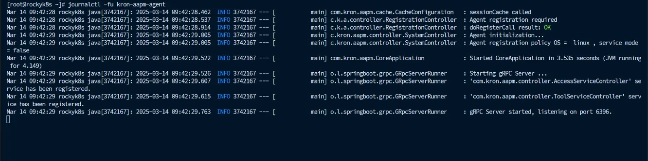 AAPM Agent Logs AAPM Agent Logs