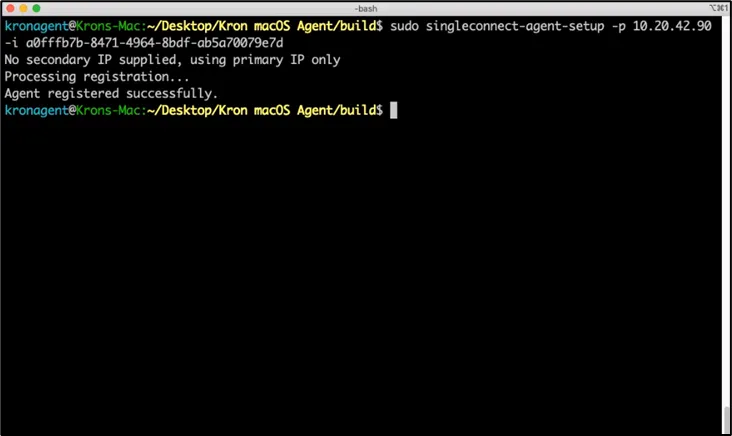 CLI installation success