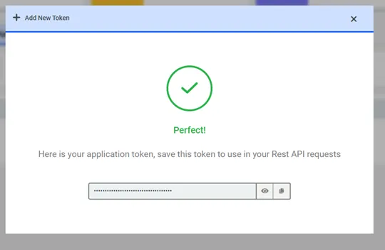 Application Token 