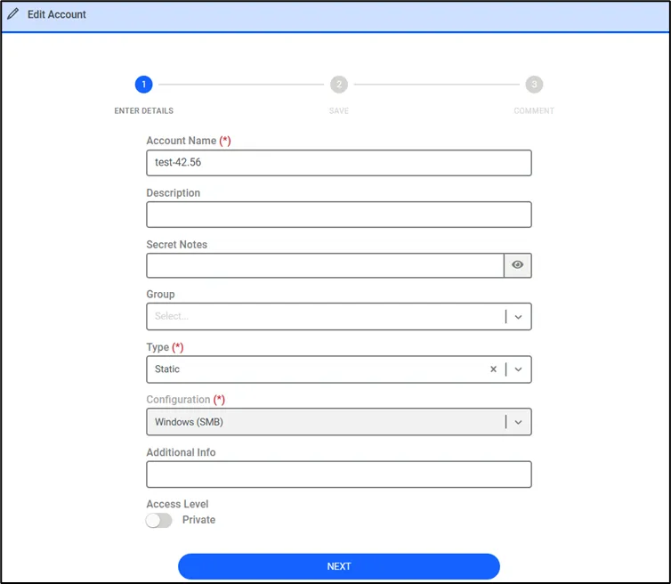 Vault Configuration Parameters for Remote Application Login