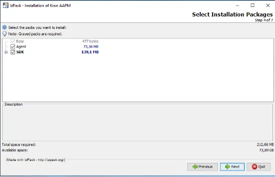 Windows AAPM Agent Installation