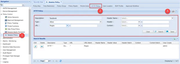 HTTP Policy