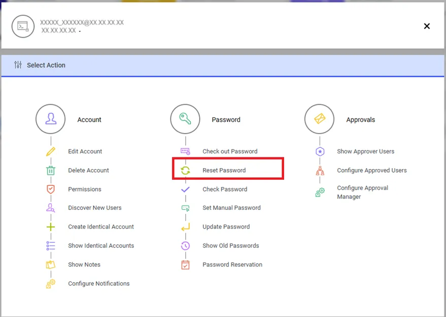 Resetting the Password Resetting the Password