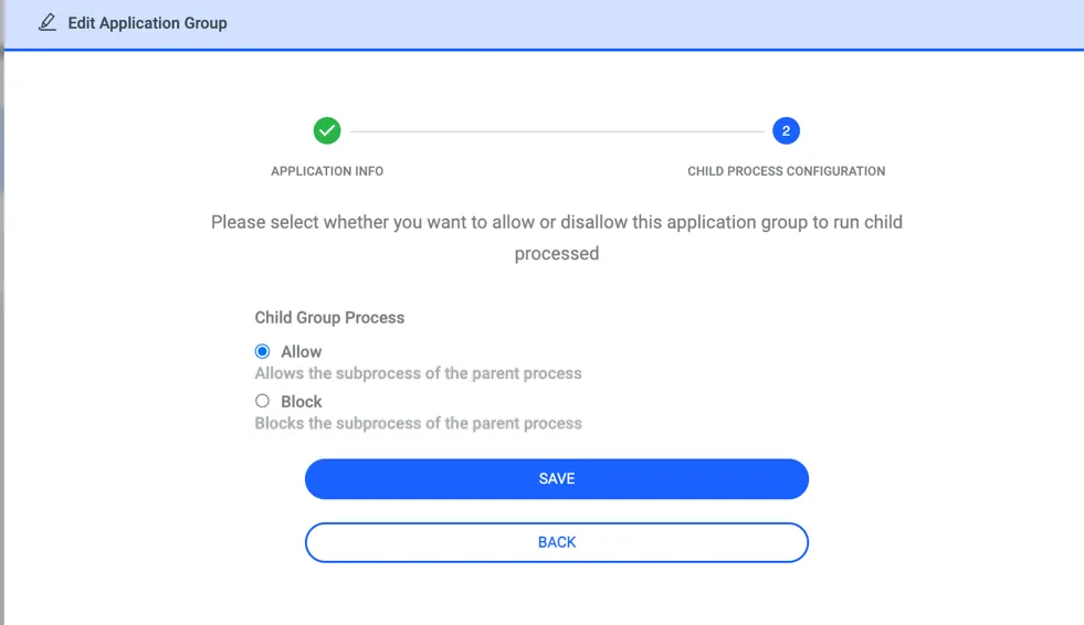 Adding Subprocess Policy for Command Adding Subprocess Policy for Command