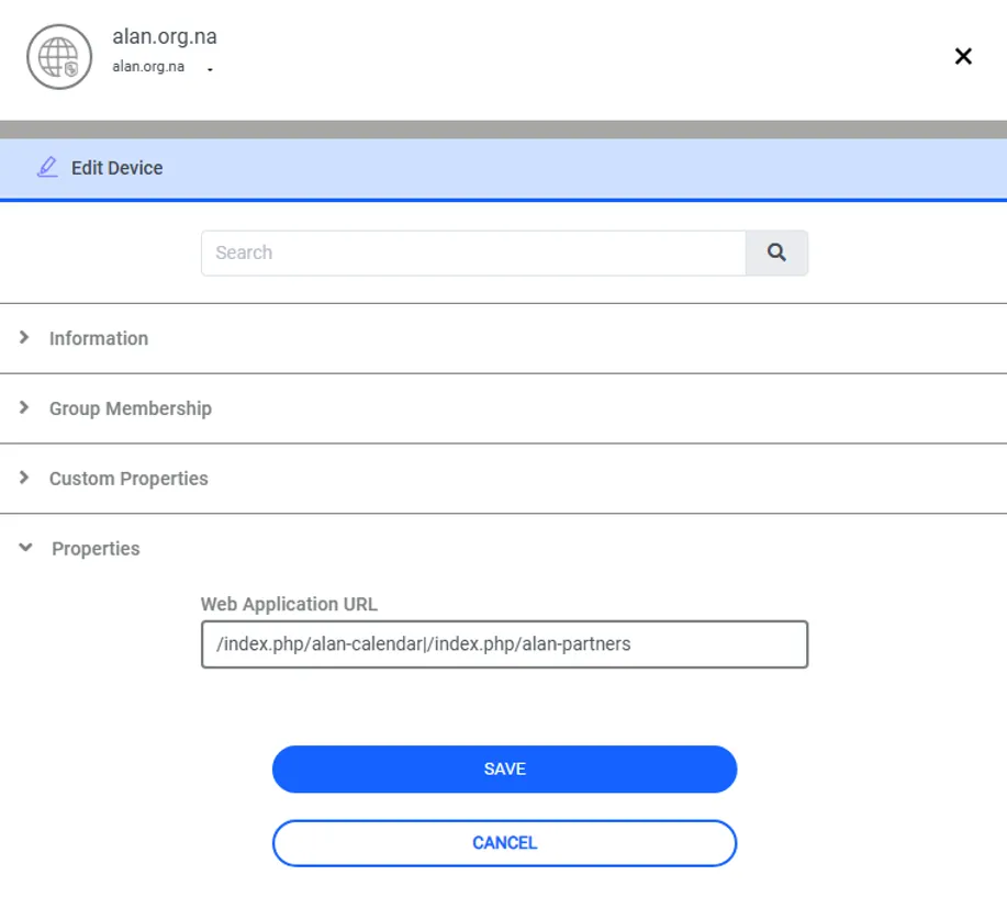 Multiple Login Definition of Device Properties that Enables Kron PAM Desktop Client Application Access