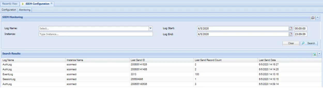 SIEM Monitoring SIEM Monitoring