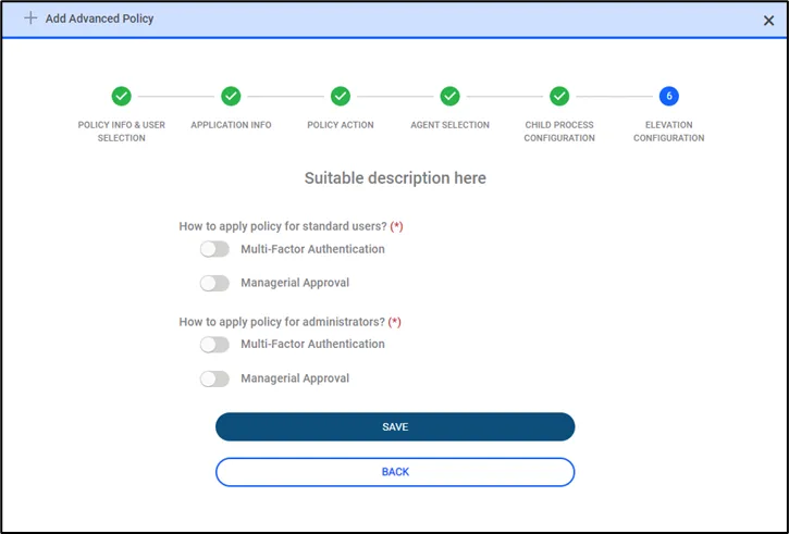 Elevation Config Elevation Config