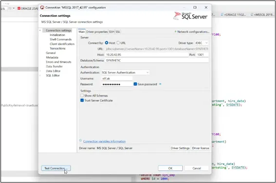 Connection Using Shared Credential