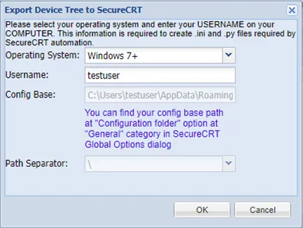 SSH/Telnet Device Import SSH/Telnet Device Import