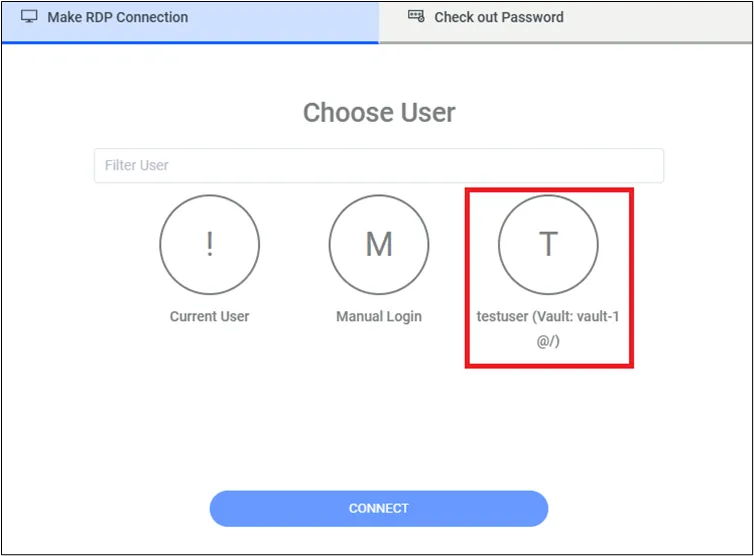 Login With Assigned Credential Login With Assigned Credential