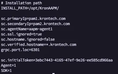 Silent-Installation Parameters