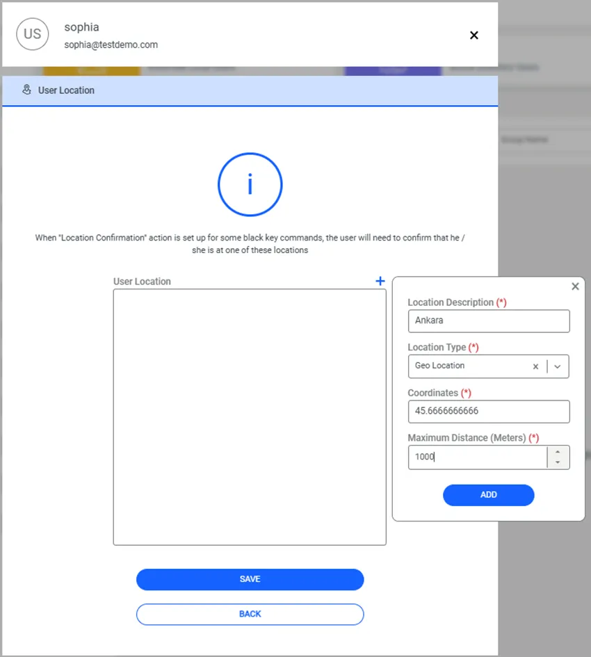 Geolocation Configuration for Authorization Geolocation Configuration for Authorization