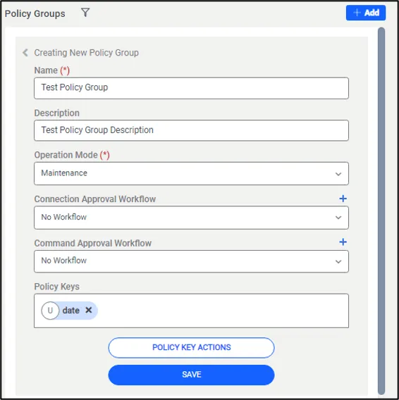 Command Approval Workflow Configuration