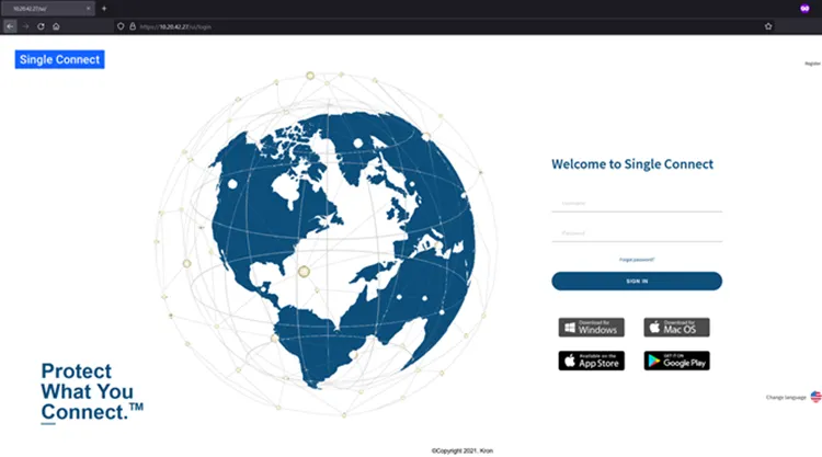 Second Authentication Page