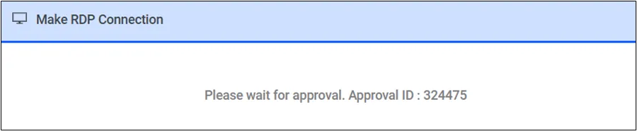  Approval ID