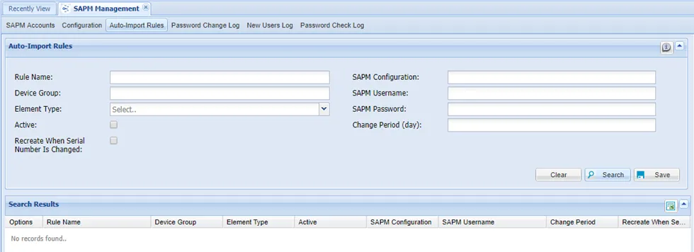 SAPM Auto Import SAPM Auto Import