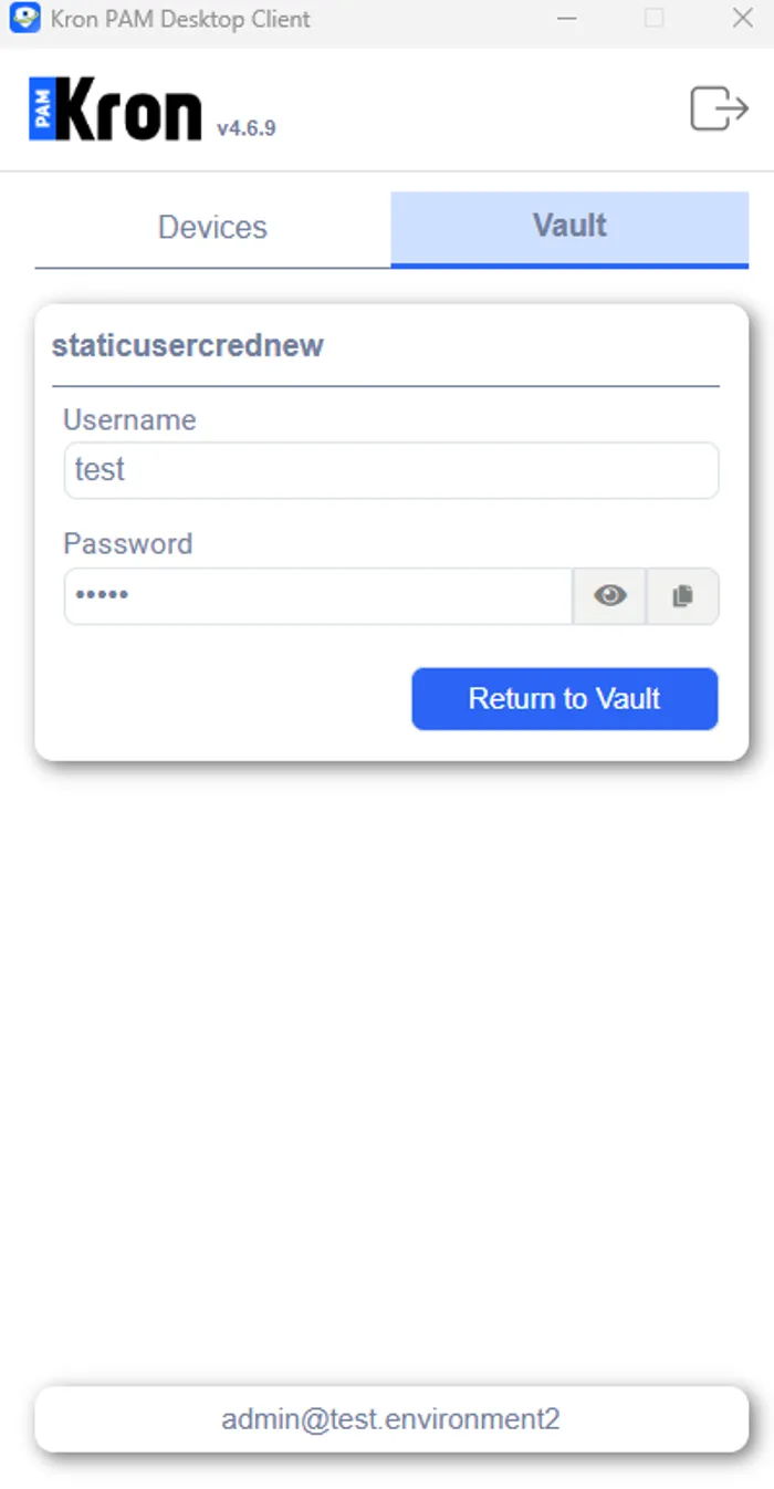 Check out the password related to the Account with Device (Static Type) Check out the password related to the Account with Device (Static Type)