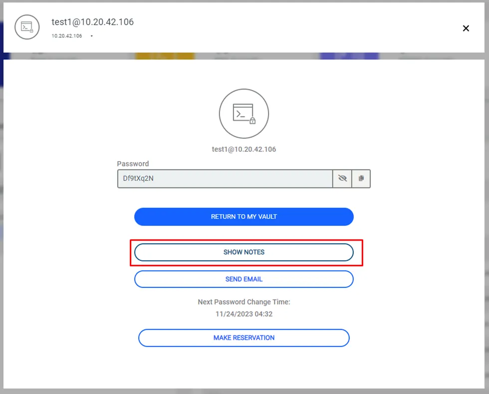 Check Out Password Check Out Password