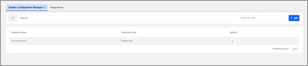 Approval email domain configuration 