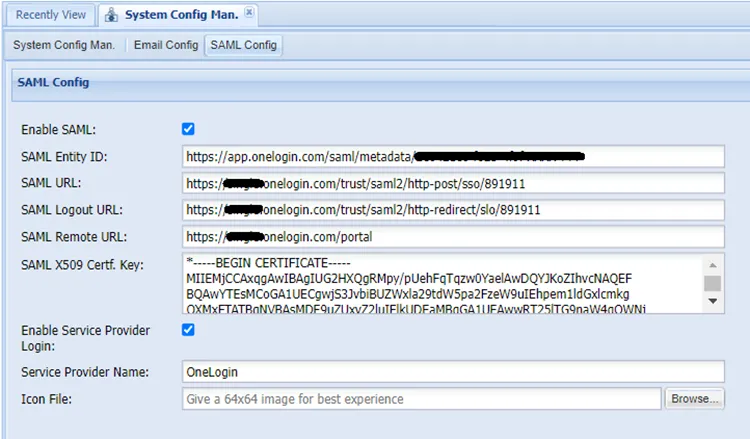 SAML Configurations