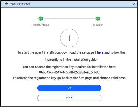 Creating Registration Token Creating Registration Token