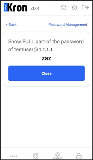 Show Full Password