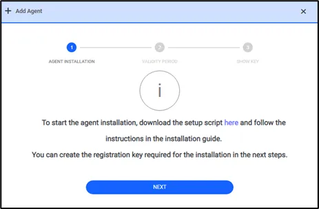 Adding New Agent Adding New Agent