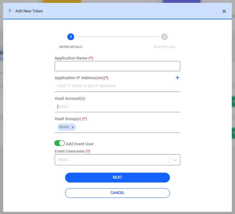 Add Account Group 